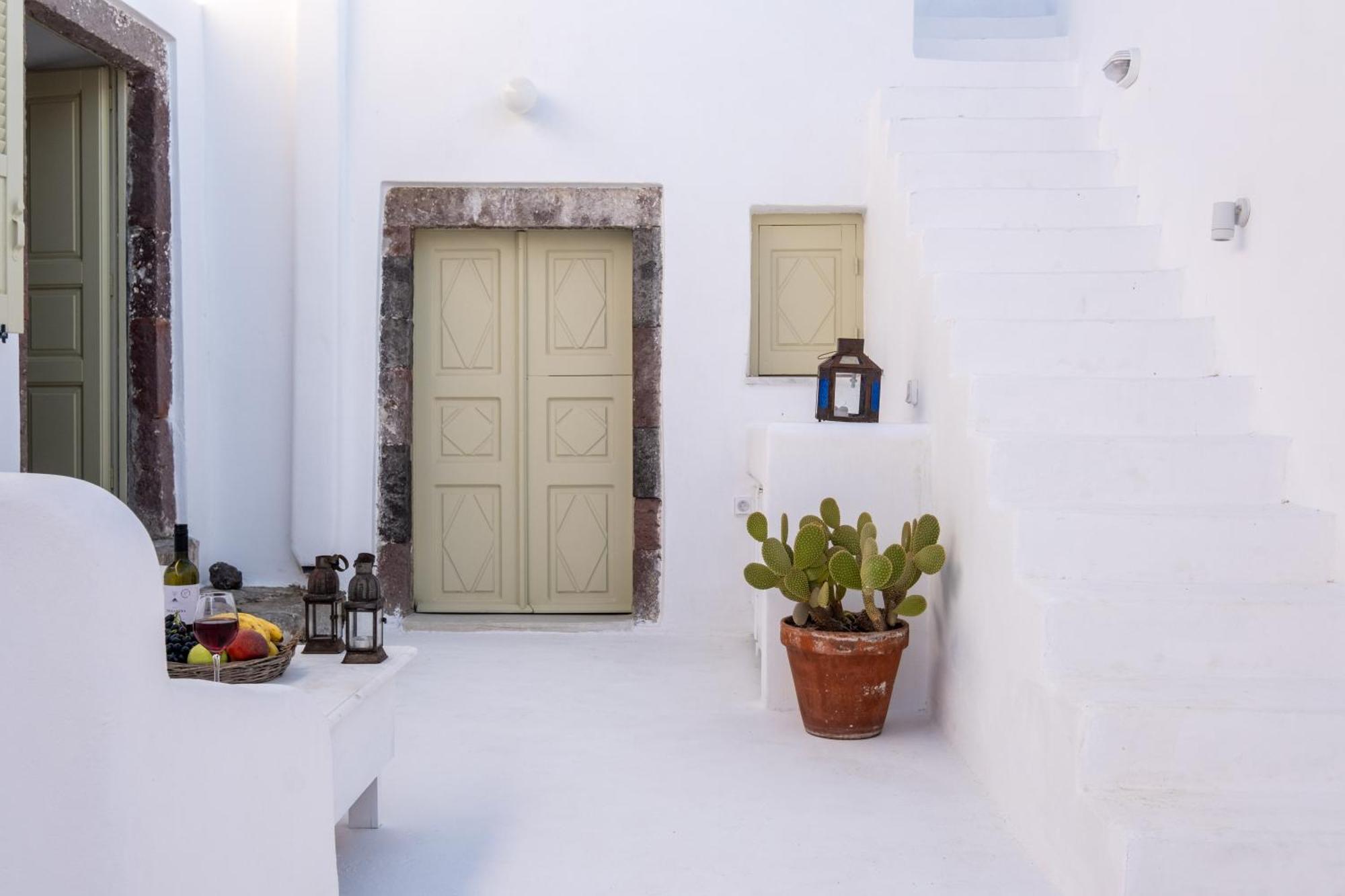 Art Canava Luxury Villas Fira  Bagian luar foto
